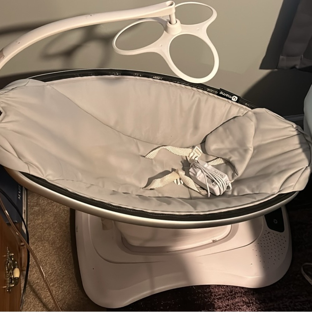4moms Gray Baby Rocker